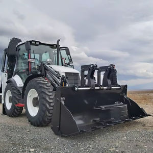 Hidromek HMK 102 S รถแบคโฮเดอร์โหลด CE EPA ได้รับการอนุมัติสำหรับขายพร้อมตัวโหลดด้านหน้าและตัวยึดแบคโฮ - Product Image 1