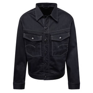 แจ็กเก็ตยีนส์สีน้ำเงินคลาสสิกสำหรับผู้ชายเหมาะอย่างยิ่งสำหรับโอกาสลำลองใดๆกับการออกแบบแบบดั้งเดิม - Product Image 1