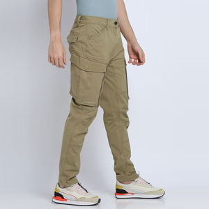 100% coton hommes Cargo pantalon bas prix fabriqué en usine au Pakistan nouveauté modèle droit OEM ODM en gros entretenu - Product Image 4