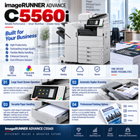Photocopieur multifonction couleur A3 reconditionné C5560i, 60 ppm, imprimante recto verso, scanner, machine de photocopie de bureau