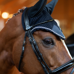 Bonnet de mouche de cheval au crochet confortable lavable léger respirant couvre-oreille Pakistan fait accessoire équestre service OEM - Product Image 6