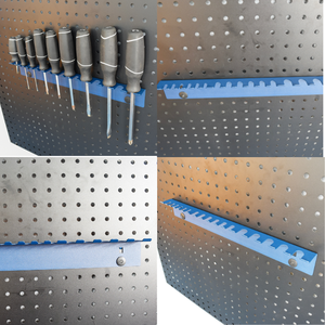 Soporte de destornillador de acero CSPS para talleres, garajes, herramientas colgantes, almacenamiento, ahorro de espacio, precio de fábrica, soporte de personalización ODM - Product Image 1
