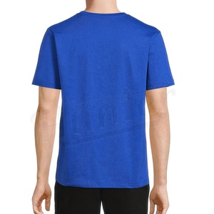 Vente en gros T-shirts pour hommes 100% pur coton uni classique à manches courtes été décontracté haute qualité T-shirts de rue pour hommes - Product Image 2
