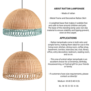 Beautiful Hand Woven <b>Rattan</b> Pendant <b>Lamp</b> <b>Shade</b> Modern/Asian/Traditional Home Decoration Lighting Wholesale Vietnam Manufacturer - Product Image 6