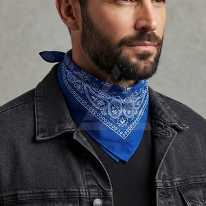 Bandanas personnalisées imprimées, douces et respirantes en coton, foulards pour la tête et le cou, accessoires de sport en plein air, streetwear décontracté et événements - Product Image 6