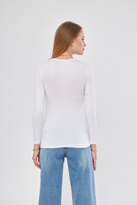 COL ROND MANCHES LONGUES CORPS SOUS-VÊTEMENTS FEMME SOUS-VÊTEMENTS CORPS - Product Image 3