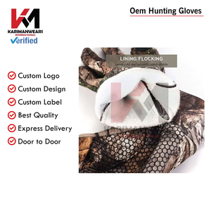 Vente en gros Gants de chasse OEM Gants de sport d'extérieur avec doigts complets Livraison rapide Gants de chasse étanches respirants personnalisés OEM - Product Image 2