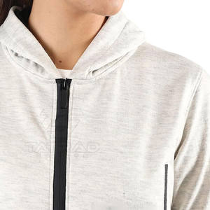 Chándales Casuales con Capucha de Talla Grande para Uso en Exteriores, Ecológicos, con Logotipo Personalizado para Mujer, Último Estilo, Material Duradero, Servicio OEM - Product Image 5