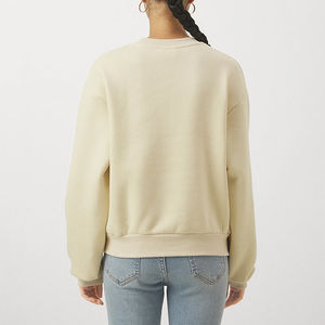 Sweatshirts sur mesure pour femmes, respirants, streetwear oversize, manches longues, col rond unisexe, personnalisation du logo, style décontracté - Product Image 3