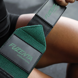 Bandes de poignet pour musculation de qualité supérieure, personnalisables, résistantes, élastiques, prix de gros, pour la musculation et la remise en forme - Product Image 4