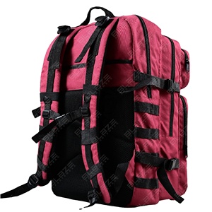 Durable Lightweight Tactical Molle Unisex Adults Gym <b>Backpack</b> Customizable Beaded Metal Belts <b>Heavy</b>-<b>Duty</b> Waterproof 600D PVC - Product Image 3