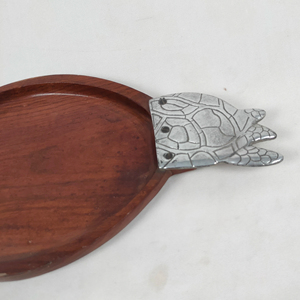 Bandejas Rectangulares de Madera para Fiestas, Aperitivos, Frutas, Decoración, Tabla Grande de Madera de Acacia para Queso, Platos para Comida, Seguros para Pasteles y Bocadillos - Product Image 1