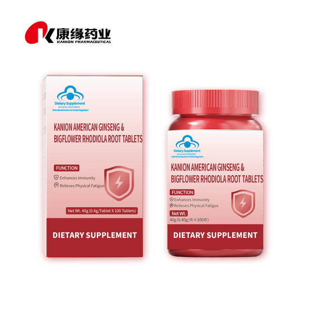American Ginseng & Bigflower Rhodiola Root Tablets