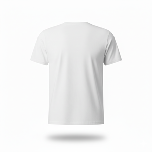 Camiseta de punto de algodón 100% de corte Regular para hombre de alta calidad al por mayor, Impresión de logotipo personalizado, diseño en blanco teñido liso, secado rápido - Product Image 2