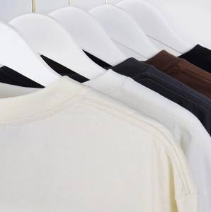 T-shirt en gros 180g t-shirts 100% coton doux unisexe impression personnalisée t-shirts haute qualité graphique T-shirt hommes T-shirts - Product Image 3