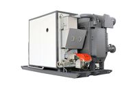 Refroidisseur à absorption au LiBr alimenté à l'eau chaude Venttech 5,3 kW 380 V, moteur refroidi par eau, nouveau, contrôlé par PLC
