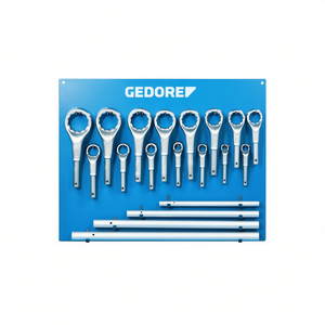 ชุดประแจแหวนปลายเดี่ยวเกโดเร เมตริก (19 ชิ้น) ชุดประแจ - Product Image 2