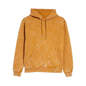 Sweat-shirts délavés à l'acide anti-rides pour hommes, qualité supérieure, vêtements décontractés, dernières tendances, vente chaude, sweat-shirts délavés à l'acide avec logo/couleur personnalisés - Product Image 1