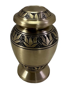 Urnas de cremación de calidad premium hechas a mano con diseños y gráficos especiales utilizados para los recuerdos de los antepasados y seres queridos. - Product Image 2