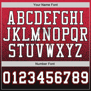 Mejor diseño personalizado deportes pulóver sudadera sudaderas con capucha negro rojo-blanco desvanecimiento estampado invierno uso ropa - Product Image 5