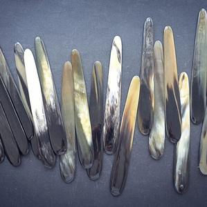 Vente chaude Haute Qualité Assuré Écologique Style Animal Buffle Corne Naturelle et Os Dossier Papier Poli Creaser - Product Image 1