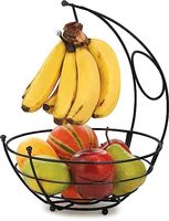 Étagère de rangement de cuisine sur pied, non pliable, en fer, à trois niveaux, de style indien, avec support pour fruits, artisanale, couleur personnalisable, motif pomme
