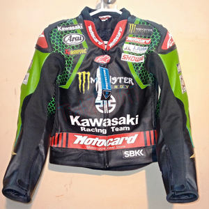 Veste de Moto en Cuir Vintage de Style Rétro sur Mesure Respirante en PU de Haute Qualité Tout Plus Avec Custom Racing Adultes XL - Product Image 4