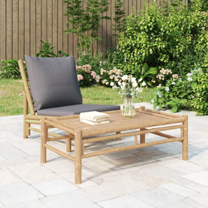 Vente de gros Table basse d'extérieur en bambou naturel faite à la main Table de jardin rectangulaire Mobilier d'extérieur du Vietnam - Product Image 6