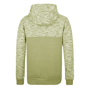 Sudadera con Capucha Marled Space Dye Personalizada con Cremallera Completa, Tejido Técnico de Alto Rendimiento, Bloques de Color en Contraste, Ropa Deportiva, Sudadera Informal para Hombre al por Mayor - Product Image 4