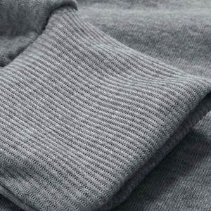 OEM Custom <b>Men</b> Hoodie Grey Heather Muscle Fit <b>Fleece</b> Pullover <b>Black</b> Contrast Hoody Factory Wholesale Low MOQ Bulk - Product Image 6