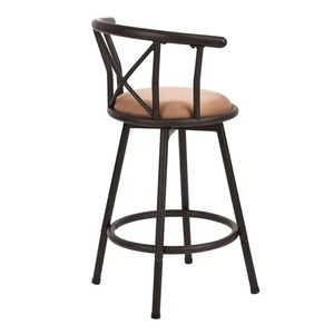 Silla de acero inoxidable de 2 toneladas con asiento suave para el hogar y la tienda de cocina, a precio barato Taburetes de Bar, barra de acero inoxidable - Product Image 5