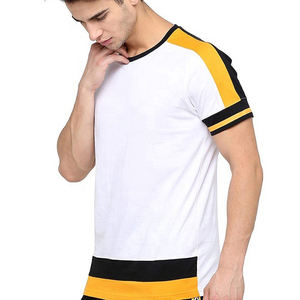 2025 venta al por mayor de alta calidad de microfibra Camisetas cuello redondo para hombres Casual verano manga corta diseño calidad ropa Casual - Product Image 4