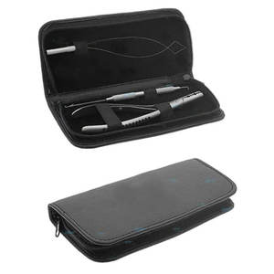 Kit de herramientas de extensión de cabello con lazo de tracción de acero inoxidable sostenible, agujas en forma de C, alicates multicolores - Product Image 1