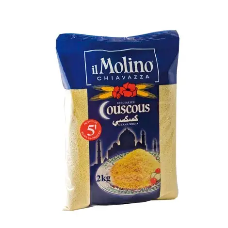 COUSCOUS di farina naturale al 100% di alta qualità ideale per diversi usi professionali Made in Italy pronto per la spedizione