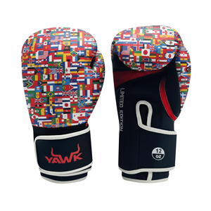 Derniers gants de boxe professionnels personnalisés avec poignées extensibles, cuir PU respirant, design et logo personnalisés - Product Image 1