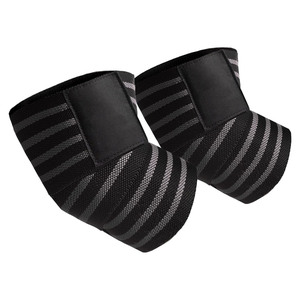 Custom Logo Powerlifting <b>Elbow</b> Wraps Weightlifting Durable Sports Fitness <b>Gym</b> Workout Bodybuilding OEM <b>Elbow</b> <b>Support</b> Wraps - Product Image 2