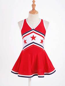 Vêtements de sport confortables pour femmes sur mesure Meilleurs ensembles d'uniformes de cheerleading du Pakistan Techniques imprimées - Product Image 4