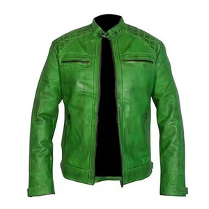 Chaqueta universitaria con mangas de cuero para hombre de calidad superior Logotipo personalizado y diseño Estampado MOQ bajo Chaquetas universitarias - Product Image 4