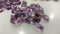 Pendentif en améthyste naturelle de qualité supérieure, modèle H a GEMS 18, pierres semi-précieuses facettées, prix, cristal violet