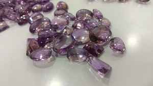 พลอยอะมีทิสต์ทรงเหลี่ยมคุณภาพดี รุ่น H a GEMS 18 ราคาถูก จี้คริสตัลสีม่วง พลอยอะมีทิสต์ธรรมชาติ - Product Image 4