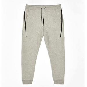 Pantalones casuales de estilo callejero para hombre, pantalones elásticos para hombre con cintura superflexible, pantalones cónicos delanteros planos ajustados para hombre, servicio OEM - Product Image 4