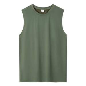 <b>Men's</b> Fitness Running Tank Top Quick Dry Breathable Summer New Arrival Print Design Splice Style Running <b>Sport</b> Vest - Product Image 5