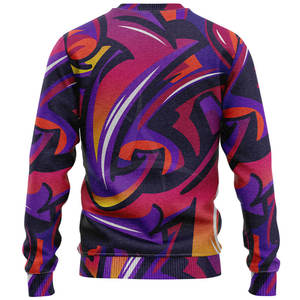 Sudadera de Invierno de Algodón 100% con Estilo Único, Sublimación, Manga Larga, Cuello Redondo para Hombre, Impresión Digital, Transpirable y Ecológica - Product Image 2