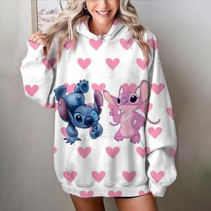 Sudadera con capucha suelta Puff para mujer 2026, ropa de calle informal de manga larga de alta calidad, talla Alls para invierno - Product Image 6