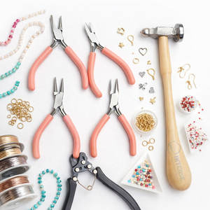 Kit d'outils de fabrication de bijoux de qualité supérieure, fabriqué en acier inoxydable de haute qualité, ensemble de précision durable pour usage professionnel. - Product Image 3