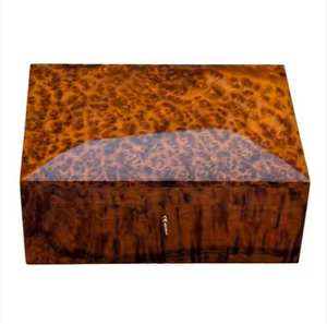 Joyero de madera MDF ecológico para embalaje de regalo, caja de madera decorativa con logotipo personalizado para fiesta de boda - Product Image 2