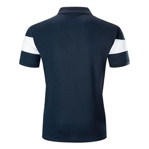 Nouvel arrivage de polos à manches courtes en polyester/coton pour hommes polos anti-rides tricotés respirants de grande taille pour hommes - Product Image 4
