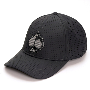 Sombrero de dos tonos de 6 paneles Sombreros de dos tonos Un marco Corte por láser Gorra entera Gorra de béisbol Bordado 3D 6 paneles Sombrero de béisbol - Product Image 2