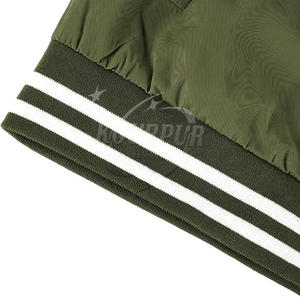 Chaquetas universitarias clásicas de alta calidad para hombre, ropa informal personalizada para invierno, soporte de tela de lona, logotipo frontal, diferentes colores - Product Image 5