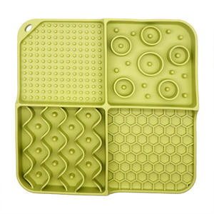 SINCERE Modern Dog Slow Feeder IQ Training Food Bowl Puzzle Feeder Premium Pet Feeding <b>Mat</b> Food Grade <b>Silicone</b> - Product Image 5